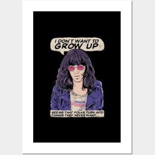 Joey Ramones Posters and Art